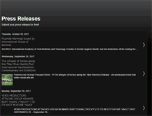 Tablet Screenshot of blog.press-releases-news.com